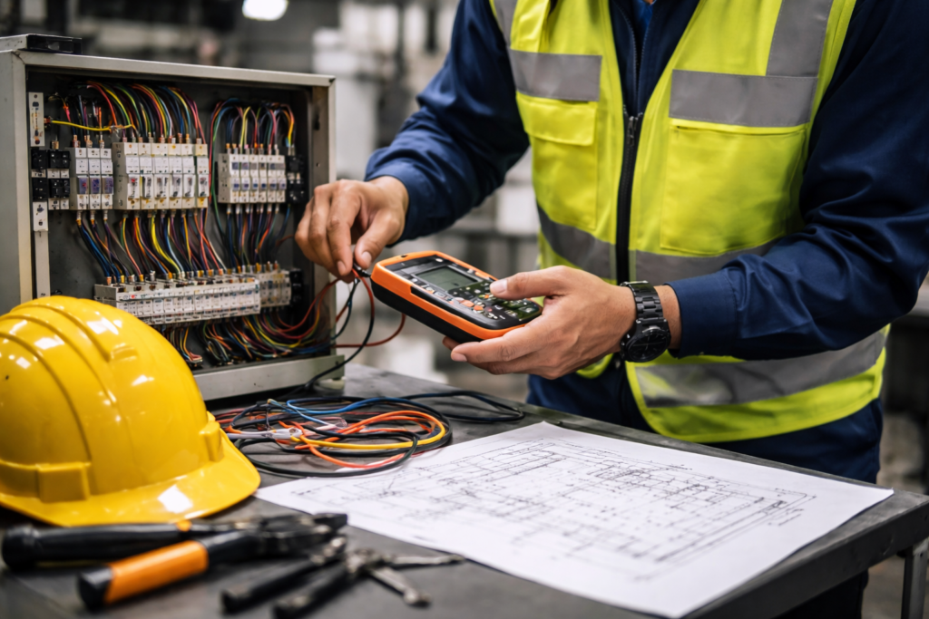 Electrical contractor HMRC compliance inspection case study